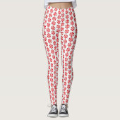 Peppermint Candies Weihnachten Leggings (Vorderseite)