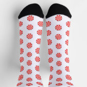 Peppermint Candies Weihnachten Socken (Oben)