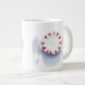 PEPPERMINT CANDY Big White Tasse (Vorderseite Rechts)