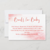 Peppermint Candy Books for Baby Insert | Festive Dankeskarte (Vorderseite)