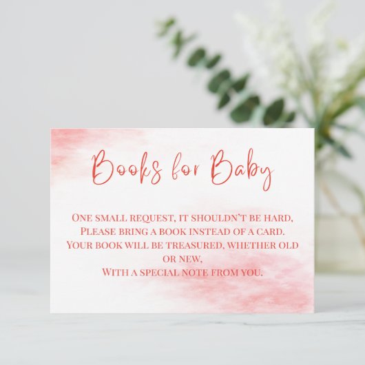 Peppermint Candy Books for Baby Insert | Festive Dankeskarte (Stehend Vorderseite)