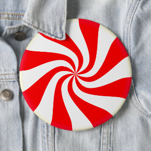Peppermint Candy Button