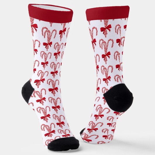 Peppermint Candy Cane All-Over-Print Socks Socken