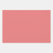 Peppermint Candy Cane Modern Wrapping Paper Geschenkpapier Set (Vorderseite 3)