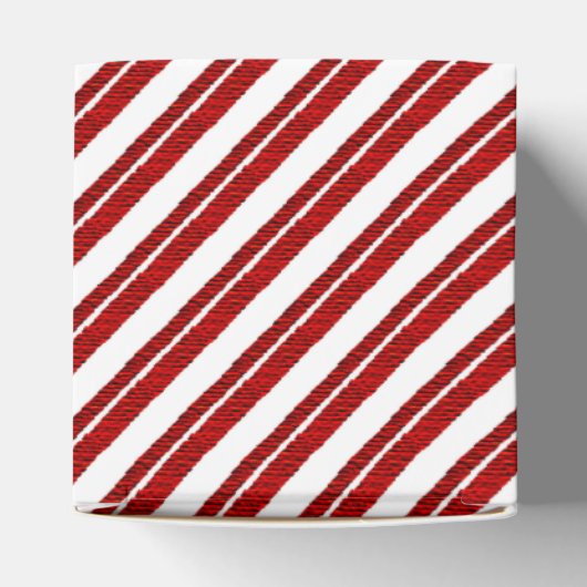 Peppermint Candy Cane Striped Gefälligkasten Geschenkschachtel (Oben)