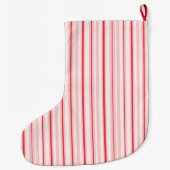 Peppermint/Candy Cane Weihnachten Strumpf Großer Weihnachtsstrumpf (Rückseite)