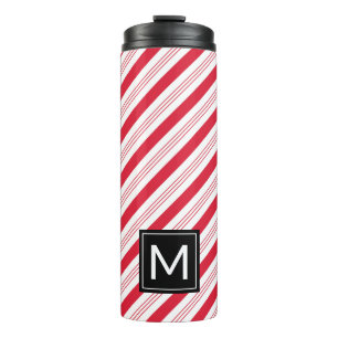 Peppermint Candy Cane Weihnachtsthermal Tumbler Thermosbecher