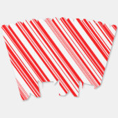 Peppermint Candy Canes Christmas Favor Box Geschenkschachtel (Ungeklappt)