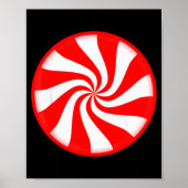 Peppermint Candy Christmas Poster (Vorne)