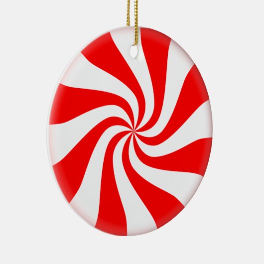 Peppermint Candy Christmas Tree Ornament (Rechts)