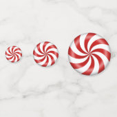 Peppermint Candy Confetti Konfetti (Rückseiten)