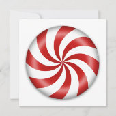 Peppermint Candy Einladung (Vorderseite)