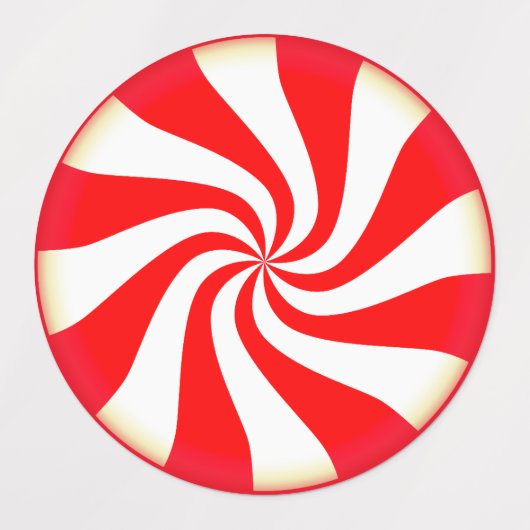 Peppermint Candy Etiketten (Design 1)