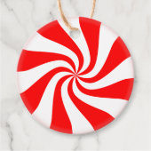 Peppermint Candy Geschenkanhänger (Vorderseite)