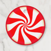Peppermint Candy Geschenkanhänger (Vorderseite)