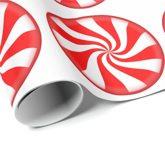 Peppermint Candy Geschenkpapier (Rolleneckpunkt)