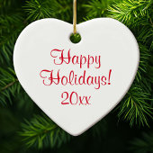 Peppermint Candy Heart Ornament