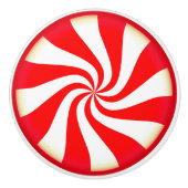 Peppermint Candy Keramikknauf (Vorderseite)