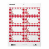 Peppermint Candy Label (Vorne)