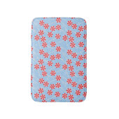 Peppermint Candy Mints Weihnachten Badematte (Vorderseite Vertikal)