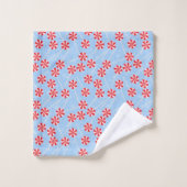 Peppermint Candy Mints Weihnachten Badhandtuch Set (Waschlappen)