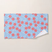 Peppermint Candy Mints Weihnachten Badhandtuch Set (Handtuch)