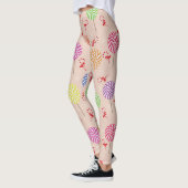 Peppermint Candy Mints Weihnachten, Bonbons Leggings (Links)