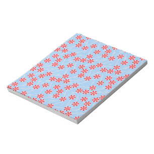 Peppermint Candy Mints Weihnachten Notizblock