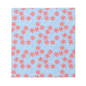 Peppermint Candy Mints Weihnachten Notizblock (Vorderseite)