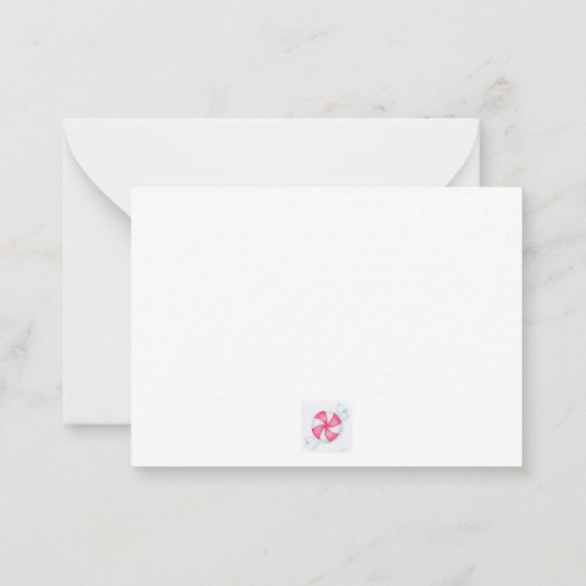 Peppermint Candy Mitteilungskarte (Rückseite)