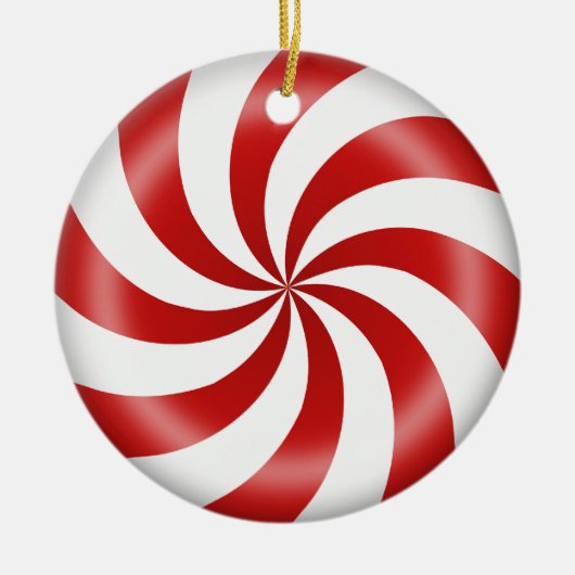 Peppermint Candy Ornament (Vorne)