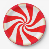Peppermint Candy Pappteller (Vorderseite)