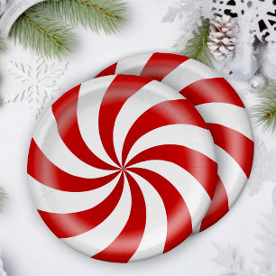 Peppermint Candy Pappteller