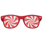 Peppermint Candy Partybrille (Vorderseite)