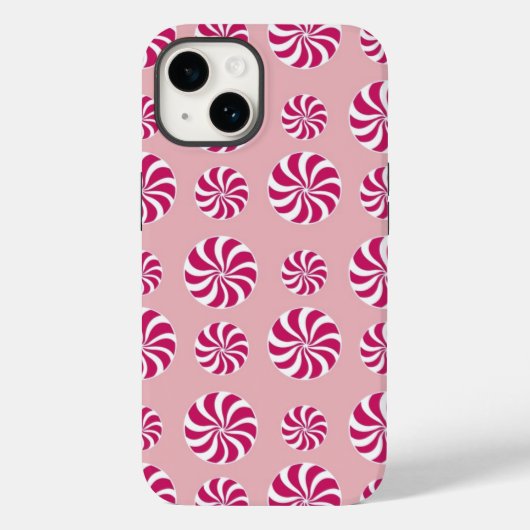 Peppermint Candy Phone Case (Rückseite)
