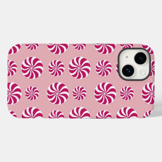 Peppermint Candy Phone Case (Rückseite (Horizontal))