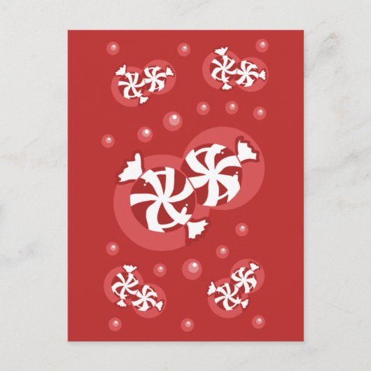Peppermint Candy Postkarte (Vorderseite)