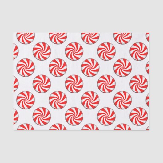 Peppermint Candy Seidenpapier (Vorderseite)