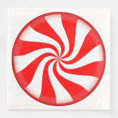 Peppermint Candy Serviette (Vorderseite)