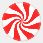Peppermint Candy Stickers (Vorderseite)