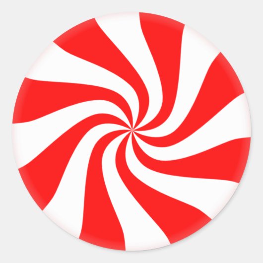 Peppermint Candy Stickers (Vorderseite)