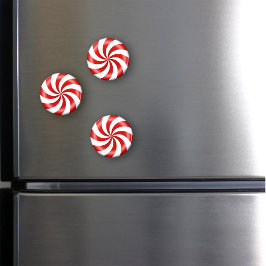 Peppermint Candy Swirl Magnet