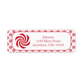 Peppermint Candy Swirl Weihnachtsfeiertag (Vorne)