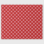 Peppermint Candy Swirl Weihnachtsfeiertag Geschenkpapier (Flach)