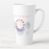 PEPPERMINT CANDY Tall Latte Tasse + Text (Rechts)