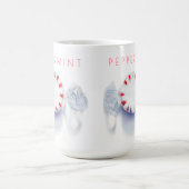 PEPPERMINT CANDY Tall White Tasse + Text (Mittel)