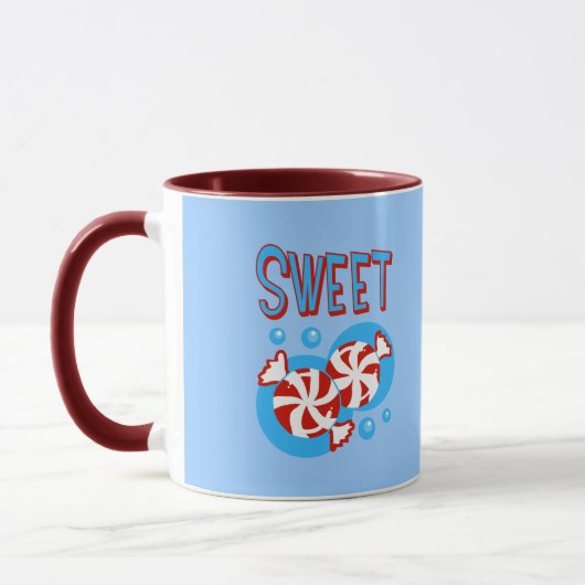 Peppermint Candy Tasse (Links)