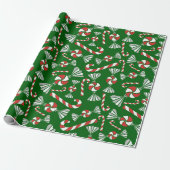 Peppermint Candy Weihnachtswrapping Paper Geschenkpapier (Ungerollt)