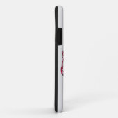 Peppermint Carnation Blume mit/ Name Case-Mate iPhone Hülle (Hinten/Rechts)