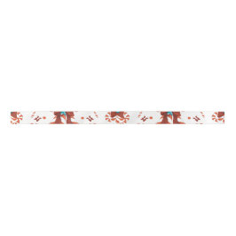 Peppermint Charm Satinband